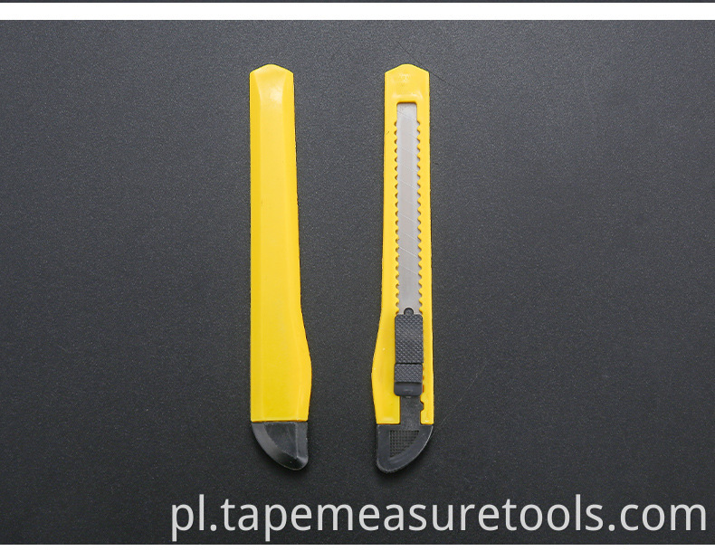 9mm plastikowa rękojeść noża wysokiej jakości nóż użytkowy